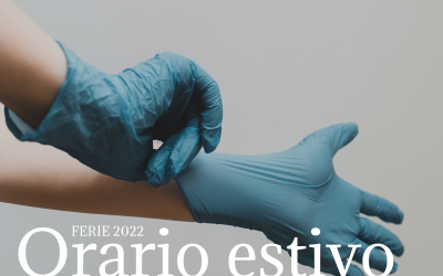 Orario estivo e ferie 2022